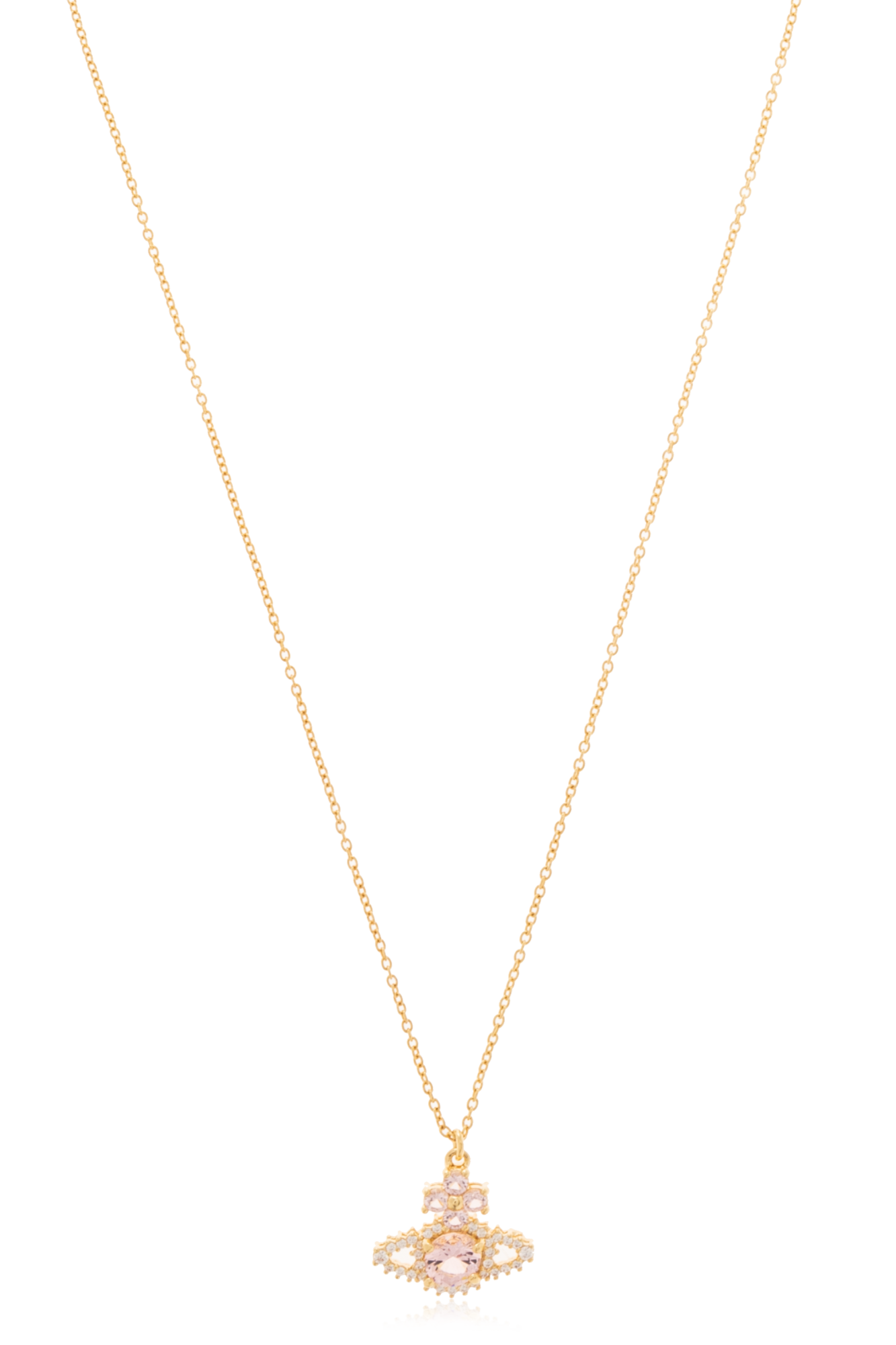 E*1様 [VivienneWestwood]LucrecePendantNec Lucrece Pendant Necklace in PLATINUM-WHITE-CZ | Vivienne